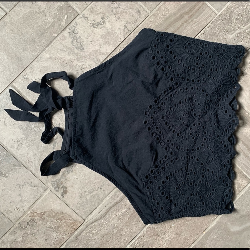 Halter crop top